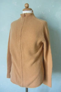 di Lorenzo Jacke Cardigan Strickjacke Strick gelb warm weich maisgelb 40 L - Bild 1 von 5