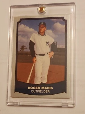 ⚡️ Roger Maris 1988 Pacific Baseball Legends #89 New York Yankees COMO NUEVO PATIO ⚡️ Foto 1 de 4