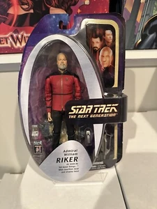Art Asylum: Star Trek TNG Admiral William Riker versiegelt (2007) - Diamantspielzeug - Bild 1 von 7