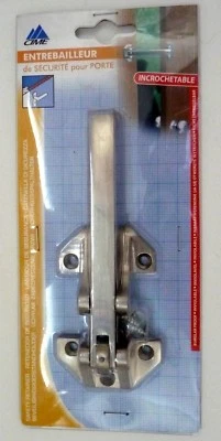 1 Entrebâilleur de sécurité pour porte CIME  incrochetable inviolable NEUF Acier - Photo 1/4
