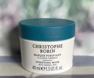 Christophe Robin Purifying Mask With Thermal Mud 40ml Travel New *FAST POST* - Picture 1 of 2