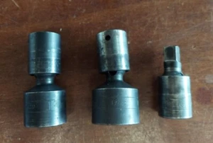 ⚡ Snap On USA SAE Flank Drive Shallow 6-Point Swivel Socket/Adapter U Pick U Buy - Picture 1 of 15