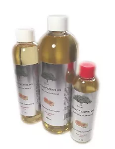 APRICOT KERNEL OIL 8 OZ NATURAL CARRIER COLD PRESSED 100% PURE SKIN LOVER Hair - Picture 1 of 1