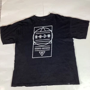 Krew Mens T Shirt Size XL Short Sleeve Comfort Stretch Crew Neck Soft Fuzz - Picture 1 of 8