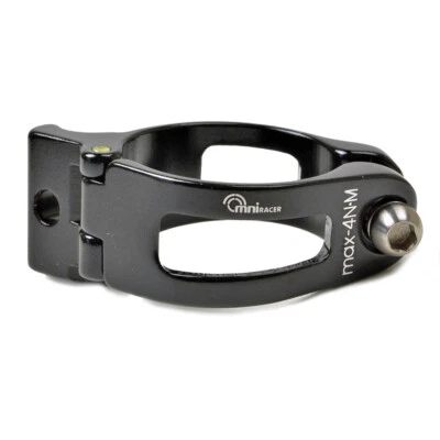 Abrazadera adaptadora desviador delantero OMNI Campagnolo Record Chorus Centauro NEGRO 35mm  Foto 1 de 4