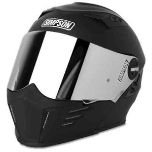 Simpson Motorcycle Mod Bandit Helmet Medium - Matte Black M59M3 - Bild 1 von 1