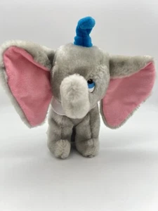 Vintage 1980s Disney 9” Plush Toy DUMBO Disneyland Stuffed Animal Made In Korea - Picture 1 of 10