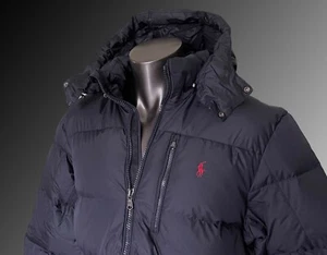 Polo Ralph Lauren Water-Repellent Down Jacket Navy Men Size XLarge - Picture 1 of 12