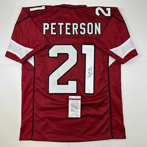 Autographed/Signed Patrick Peterson Arizona Red Football Jersey JSA COA