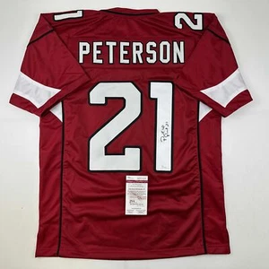Autographed/Signed Patrick Peterson Arizona Red Football Jersey JSA COA - Picture 1 of 4