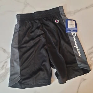 CHAMPION Script Basketball Shorts Black  Boy's Size 7 NEW  - Picture 1 of 8