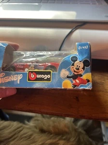 Burago Disney Collection 1/43 Scale Mickey Mouse NIB Made In Italy Die Cast - Picture 1 of 6