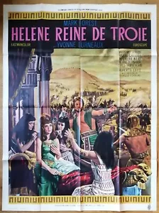 HELENE REINE DE TROIE peplum affiche cinema originale 160x120 '64 mascii - Picture 1 of 1