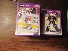 You Pick: 1991-92 Score American USA Purple Hockey Cards 
