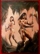 IMAGES OF JOSEPHINE - Card #71 - CAVE OF DARKNESS - Julie Bell