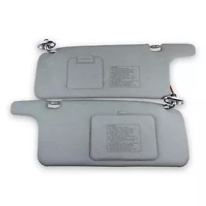 1995-1998 Honda Odyssey Driver & Passenger Side Sun Visor Pair Set Gray - Picture 1 of 9