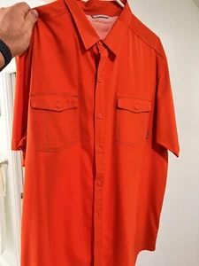 Columbia PFG Omni Shade Men’s 2XL Button Up Shirt Florida Gators Orange - Picture 1 of 4