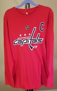 Washington Capitals NHL Fanatics Red Alexander Ovechkin #8 Youth Small T-Shirt 