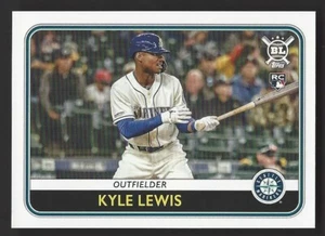 2020 Topps Big League Baseball Kyle Lewis #180 ROOKIE - Mariners - Picture 1 of 1