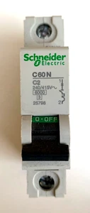 AU Schneider Electric Miniature Circuit Breaker C60N C2 240V/415V 6000 25798 - Picture 1 of 2