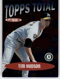 2002 Topps Total Total Topps Tim Hudson Foil Insert MLB PWE A's Athletics #24 - Picture 1 of 2