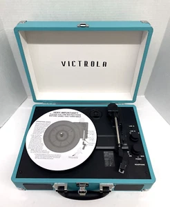 Victrola Journey Bluetooth Suitcase Record Player with 3-speed Turntable - Picture 1 of 19