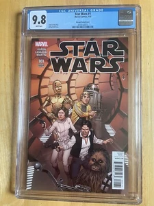STAR WARS #1 CGC 9.8. BOB MCLEOD VARIANT COVER! - Picture 1 of 4