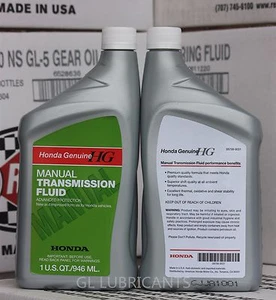 1 fluido de transmisión manual genuino Honda/Acura 1 cuarto (0,946 litros) - Imagen 1 de 1