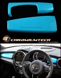 MK3 MINI Cooper/S/ONE/JCW F55 F56 F57 BLUE Dashboard Panel Trim Cover LHD - Picture 1 of 7