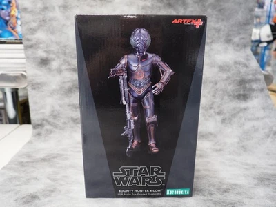 Star Wars Kotobukiya ArtFx Bounty Hunter 4-LOM Factory Sealed - Image 1 of 4