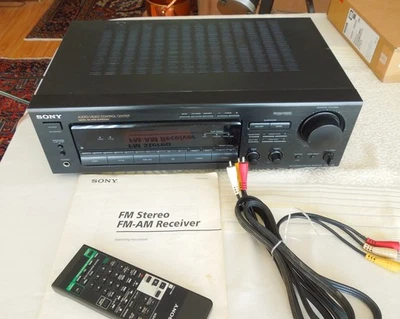 Sony STR-D665 - 5.1 Ch AV Home Theater Surround Receiver Stereo W/ Remote Bundle - Image 1 of 4
