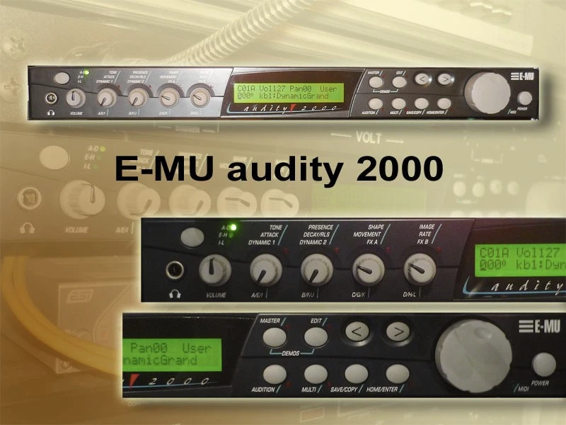 EMU Audity 2000 / E-MU / Soundmodul / MIDI - Bild 1 von 1