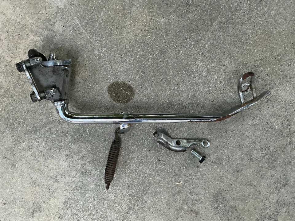 1999 Harley Softail стороне удар Jiffy стойка ноги + пружина хром 50087-89B - Изображение 1 из 4