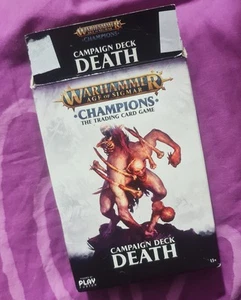 Warhammer: Age of Sigmar Champions Campaign TCG Deck - Death - Deck sealed - Picture 1 of 8
