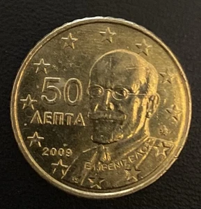 Griechenland 50 Cent Kursmünze 2009, zirkuliert Neu - Bild 1 von 2
