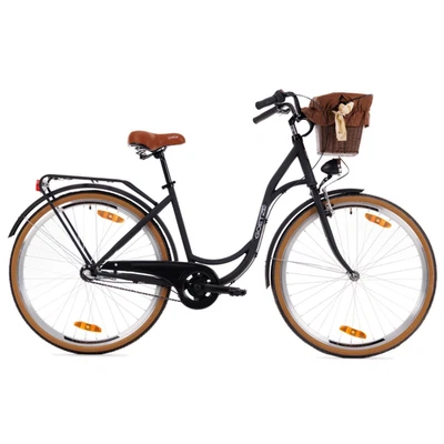 Goetze Style 28 Zoll 3 Gang Damen Fahrrad CTB Tiefeinstieg mit Rücktritt & Korb! - Bild 1 von 4