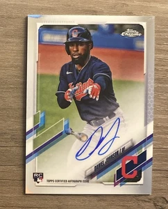 2021 Topps Chrome Rookie Auto Daniel Johnson #RA-DJO Auto RC - Bild 1 von 1