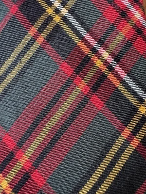 Corbata Polo Ralph Lauren Escocesa Tartán Corbata Preppy Pony DE COLECCIÓN HECHA A MANO EE. UU. Foto 1 de 4