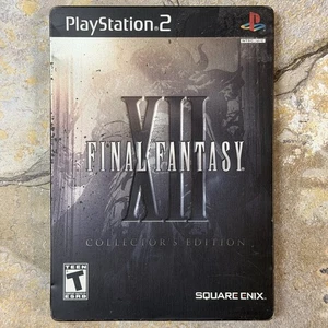 Final Fantasy XII 12 Collector's Edition Steelbook CIB - Playstation 2 *TESTED* - Picture 1 of 15