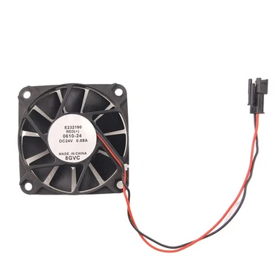 2-wire Cooling Fan 24V 0.08A E232190 0610-24 - Image 1 of 4