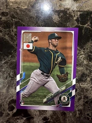 2021 Topps Daulton Jefferies Purple  Japan Edition Rc 16/50 - Image 1 of 2