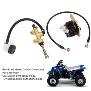 Rear Brake Master Cylinder Caliper Hose Assy 1UY-W0057-50-00 Enhanced Safety - Picture 1 of 12