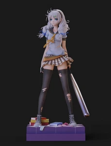 New 1/6 Scale Miwu Studio Honkai Gakuen Kiana Kaslana Resin Statue - Picture 1 of 3