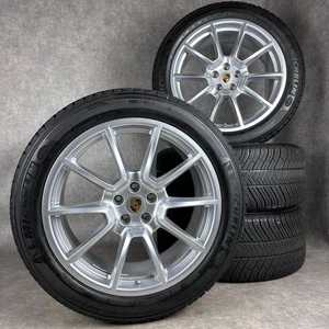 Winterräder Porsche Macan 20" Original Sport Design s GTS Turbo Felgen TOP 8mm - Picture 1 of 12