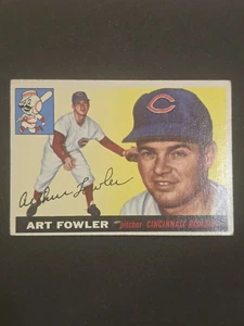 1955 Topps #3 Art Fowler Cincinnati Reds VG RC  - Bild 1 von 2