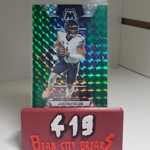 GREEN PRIZM - 2023 Panini Mosaic NFL Football Cards Veterans RC You Pick/Choose!