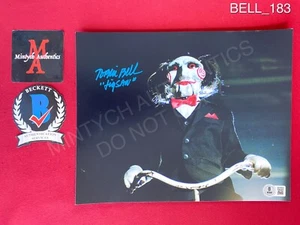 Tobin Bell Jigsaw Saw autografato firmato 8x10 foto Beckett COA horror - Foto 1 di 7