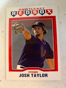 Josh Taylor 2019 Pawtucket Redsox Team Card - Picture 1 of 1