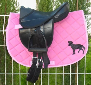 Sattel Set Holzpferd Shetty Kindersattel Shetty Minishetty Sattelset - Bild 1 von 10