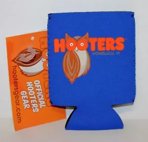 Blue Hooters Bier Koozie Dosenkühler Coozie - Honolulu, HI - Neu mit Etikett! - Bild 1 von 2
